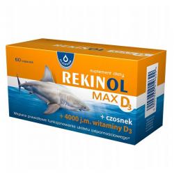 Rekinol Max D3, 60 kapsułek