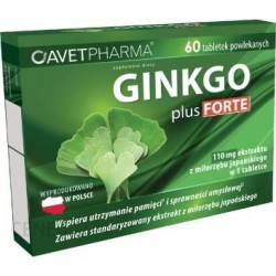 Ginkgo Plus Forte 60 tabletek