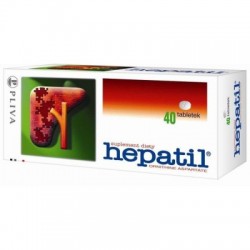 Hepatil 0,15 g, 40 tabletek