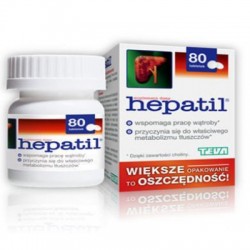 Hepatil 0,15 g, 80 tabletek