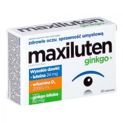 MAXILUTEN GINKGO+ 30 tabletek