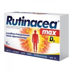 Rutinacea Max D3 60 tabletek