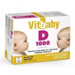 Vitbaby D 1000j, 30 kapsułek