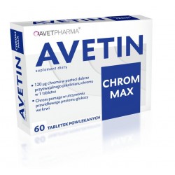 Avetin Chrom Max, 60 tabletek