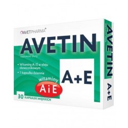 Avetin A+E, 30 kapsułek