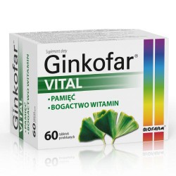 Ginkofar Vital, 60 tabletek