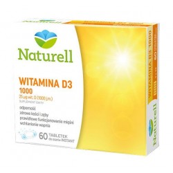 NATURELL Witamina D3 1000j,...