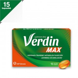 Verdin MAX, 15 kapsułek