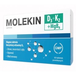 Molekin D3 + K2 + MgB6, 60...