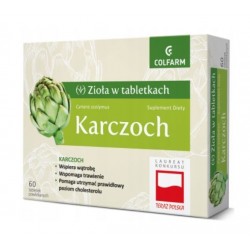 Karczoch, 60 tabletek, COLFARM