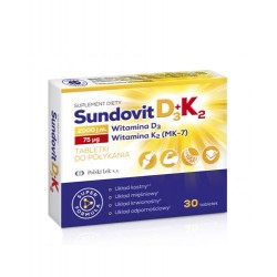 Sundovit D3+K2 30 tabl.