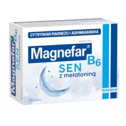Magnefar B6 Sen, 30 tabletek