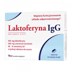 Laktoferyna IgG, tabletki...