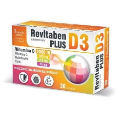 REVITABEN D3 Plus 30 kapsułek