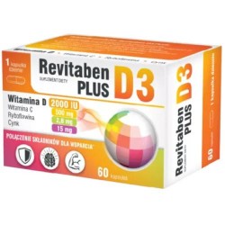 Revitaben D3 Plus, 60 kapsułek