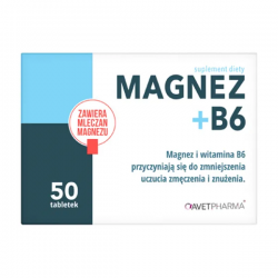 Magnez + B6, tabletki, 50...