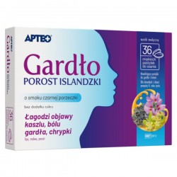 Gardło porost islandzki...