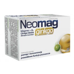 Neomag Ginkgo, 50 tabletek