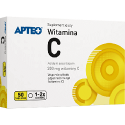 APTEO Witamina C 200mg, 50...