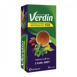 Verdin Fix Earl Grey 20 saszetek