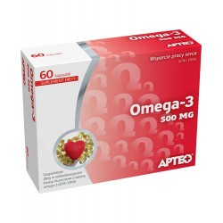 Apteo Omega-3 500 mg, 60...