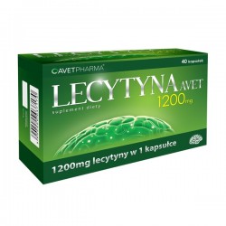 Lecytyna 1200 mg AVET 40...