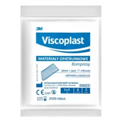 Viscoplast Jałowe kompresy...