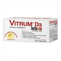 Vitrum D3 forte 120 kapsułek