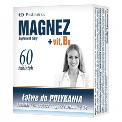 Magnez + Vit.B6 60 tabletek...