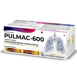 PULMAC-600 ,10 tabletek...