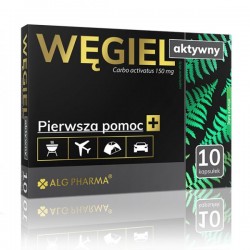 Węgiel aktywny 150 mg, 10...