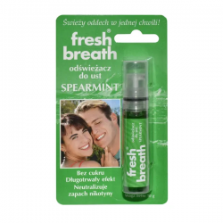 Fresh breath  spearmint...