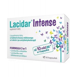 Lacidar Intense, 10 kapsułek