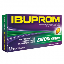 Ibuprom Zatoki Sprint 200mg...