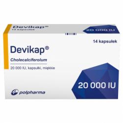 Devikap, 20000 IU, kapsułki...